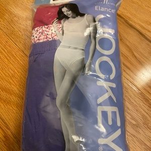 Women’s Jockey Elance Plus Size 10 three pack French Cut